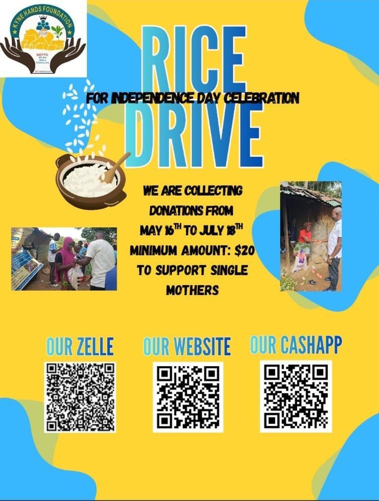 Ignite Change: Anchor Our Independence Day Rice Drive!